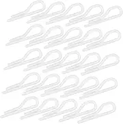 CHILDWEET Pcs Multifunctional Plastic Shirt Clips Alligator Clips for Men's Women's Wedding Party Business