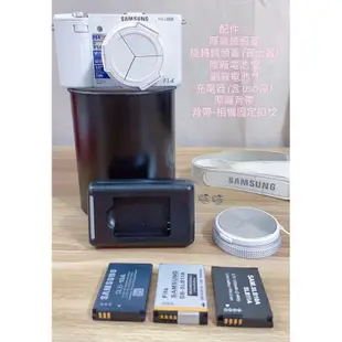 SAMSUNG 三星 EX2F F1.4 類單眼相機 雪白 網紅美肌 自拍翻轉螢幕 WIFI傳輸