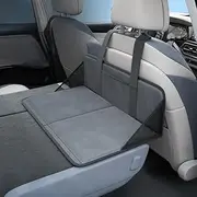 (Single Half) Car Camping Essentials,Increase Cargo Car Bed Space,Foam Sleeping Mats, Mattress Accessories for SUV,Tesla Model Y,RAV4,CRV,X-Trail,Outback,Highlander,Kuga,Tiguan,Explorer