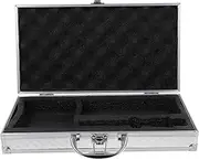 [ibasenice] Portable Aluminum Tool Box Briefcase for Men Metal Suitcase for Flight