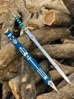 Legend of Zelda Master Sword - Hand-Forged Stainless Steel Replica with Scabbard