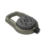 Expert Gardener 8-Pattern, Adjustable Area Sprinkler with Weighted Metal Base