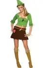 SCARECROW WIZARD OF OZ ADULT WOMENS FANCY DRESS COSTUME