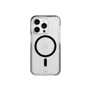 Tech21 Evo Crystal - Apple iPhone 15 Pro Case MagSafe Compatible - Black