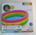 Intex 34in x 10in Sunset Glow Soft Inflatable Baby Swimming Pool 58924EP Summer
