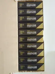 10 Maxell Camcorder Video Cassette Tapes VHS-C ST-C30 XR-S Black Japan