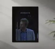 Memento Minimalist Movie Poster - Christopher Nolan Art