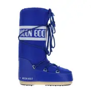Moon Boot Logo Detailed Lace-Up Boots 2326 Blue