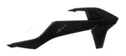 Race Tech Radiator Covers 17 OEM Color Black KTM