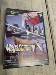 MegaScenery X Dallas/Fort Worth Texas PC DVD Expansion Flight Simulator X NEW