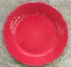 Il Mulino Crackle Rustic Red MELAMINE Side Plates Set Of 4