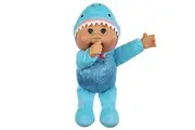 Cabbage Patch Kids Cutie Stanley Shark, 9" - Collectible, Adoptable Baby Doll Toy - Officially Licensed - Easter Gift for Girls and Boys