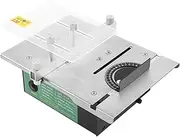 Brilluxa Miniature Wood Craft Cutting Hobby Table Saw - DIY Model Accuracy Electric Cutting Machine, Adjustable Household Tool, Precision Craft Table Saw