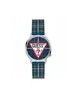 Guess GW0074G1 Plaid Print Watch Unisex Multicolor Watches