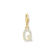 Buy Charm Pendant letter Q gold plated by Thomas Sabo online - THOMAS SABO Australia