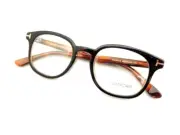 Tom Ford Eyeglasses TF5445-D 005 Black & Brown Frame Glasses Eyewear 49-20-145