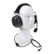 Tactical Headphones Noise Canceling Director headset For Baofeng UV-5R Kenwood