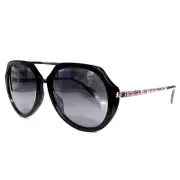 Emilio Pucci Sunglasses EP0032 01C 56-17-135 in Black