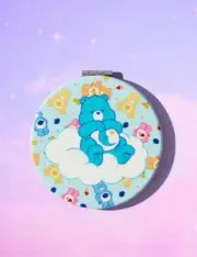 CARE BEARS Circle Graphic Cartoon Foldable Mirror Blue Brand Limited Edition