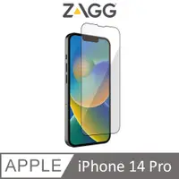 在飛比找PChome24h購物優惠-美國ZAGG iPhone 14 Pro 6.1 滿版鋼化玻
