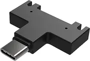 Type-C Converter for Samsung DEX Station, USB C Male to Female Extension Adapter for Phone Charging Station