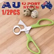 Stainless Steel Quail- Bird Egg Cutter Scissors Kitchen Egg Shears Tool