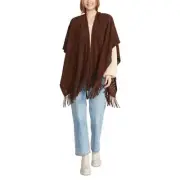 STEVE MADDEN Women's Medallion Brushed Topper - Chocolate OSFM