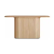 Adsila 160cm Console Hallway Entrance Table Natural