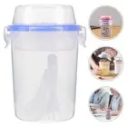 2 Pcs Glass Storage Meal Prep Containers Tank Sealing Box Baby Oatmeal
