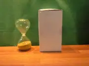 Suliao Hourglass 60 Minute Sand Timer: 5.1 Inch Gold Sand Clock, Large Sand Watc
