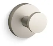 Kallista P34407-00-AG One Disc Hook / Robe Hook - Brushed Nickel