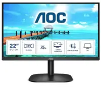 在飛比找Yahoo!奇摩拍賣優惠-【hd數位3c】AOC 22B2HN(1A1H/7ms/VA