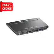 ​AV Access 11-in-1 Docking Station KVM Switch 100W PD Dual 4K HDMI USB C 1G LAN
