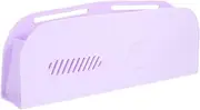 [CANIGHT] Cosmetic Bag Hourglass Makeup Travel Makeup Brush Holder Beauty Tool Holder Changing Mat Concealers Cosmetic Holder Lip Gloss Making Kit Make up Brush Cleaner Lavender