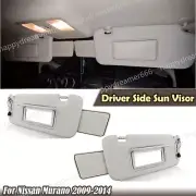 Sunvisor Sun Visor Sunshade W/ Mirror For Nissan Murano 2009-2014 96400-1AA1B 2X (for: Nissan)