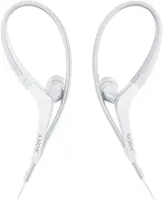 SONY earphone MDR-AS410AP: white with a splash-proof / sports for remote control microphone MDR-AS410AP W