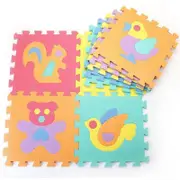 EVA Foam Patterned Puzzle Mat 10 Pcs