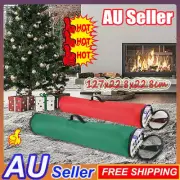 Christmas Wrapping Paper Storage Bag Xmas Decoration Organiser Gift Wrap Tidy WZ