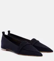 [Malone Souliers] Malone Souliers Dora suede loafers AU 7 blue