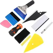 Generic 10 Pcs Tinting Film Installation Tools Kit for Car Vinyl Wraps Professional Window Tint Tools Versatile Kit for Decals Paint Protection and More