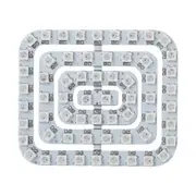 Dc5V Ws2812B 5050 Rgb Rectangle Pixel Digital Individually Addressable Led Module Strip Light Dc5V
