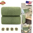Stylish Oversized Microfiber Bath Sheets 39x78 in Classic Sage Green - 2 Pack