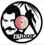 Freddie Mercury Vinyl Record Art - Laser Cut Vinyl