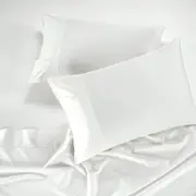 500TC Egyptian Cotton Bed Sheet Set in White