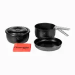 【TRANGIA】TRANGIA TUNDRA III MINI BLACK 黑魂版迷你鍋具套組 極地3號(TRANGIA瑞典戶外野遊用品)