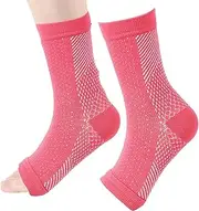 Neuropathy Compression Socks | Toeless Compression Socks Men Breathable,Thin Sport Socks, Comfortable Ankle Socks for Nerve Damage, Ankle, Running