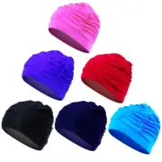 Elastic Swimming Cap Hat for Long Hair Protect Your Ears and Hair from Water