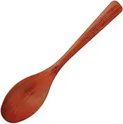 Fukui Craft 48051220 Dishwasher-Safe Rice Bowl Steamed Spoon (Wood Grain Style), Oak