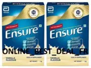 Ensure Complete, Balanced Nutrition Drink For Adults 1 kg X 2 , Vanilla Flavour