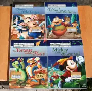 DISNEY ANIMATION COLLECTION CLASSIC DVD + SLIPCOVERS WITH COLLECTIBLE LITHOS NEW